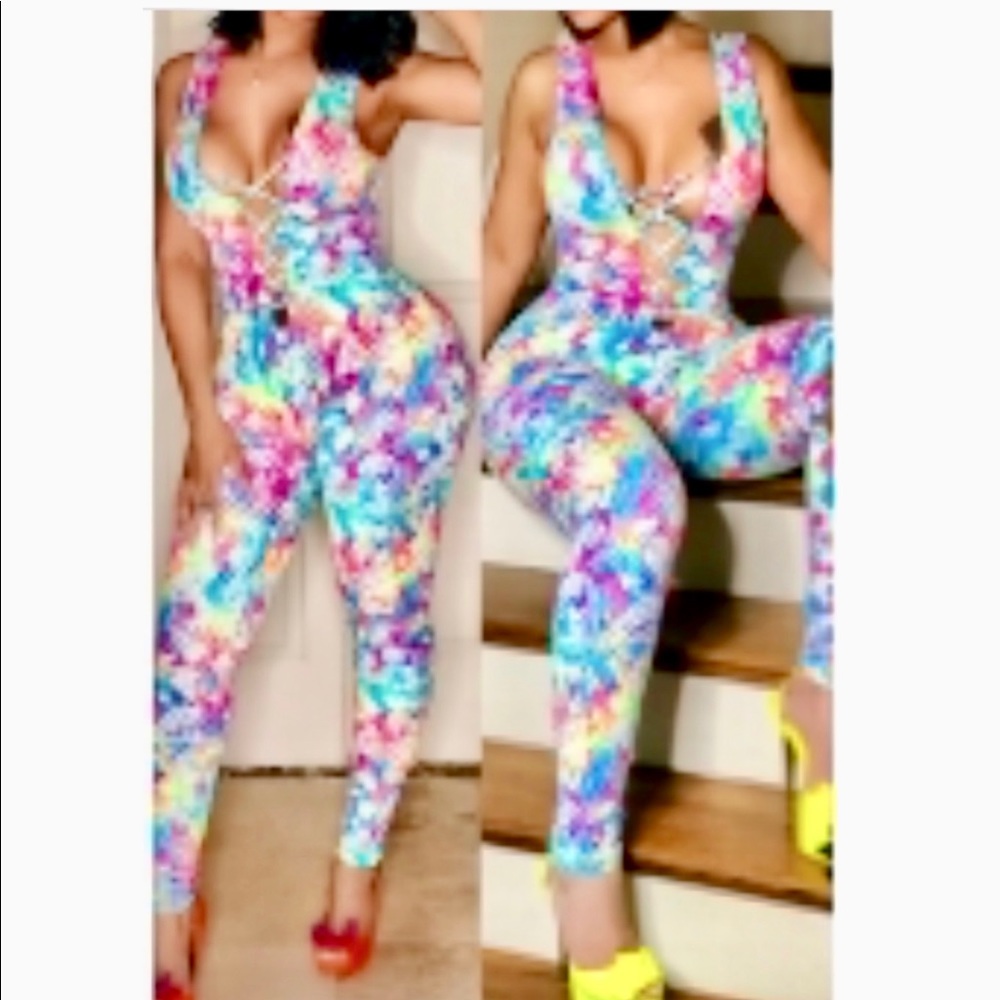Multi-colored Jumpsuit